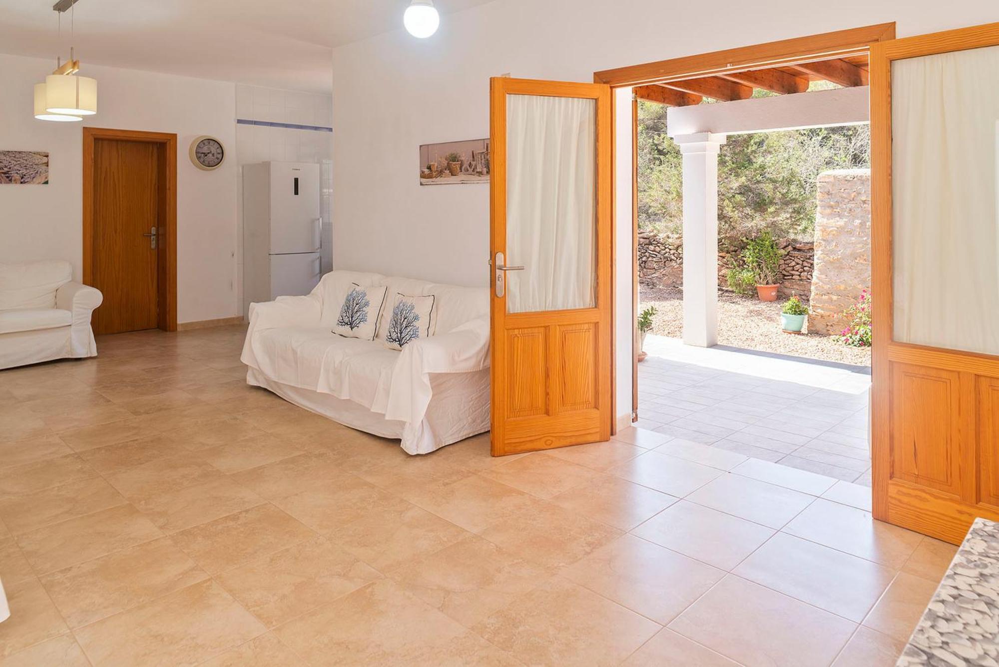 Es Lliri Blanc Villa Cala Saona Esterno foto