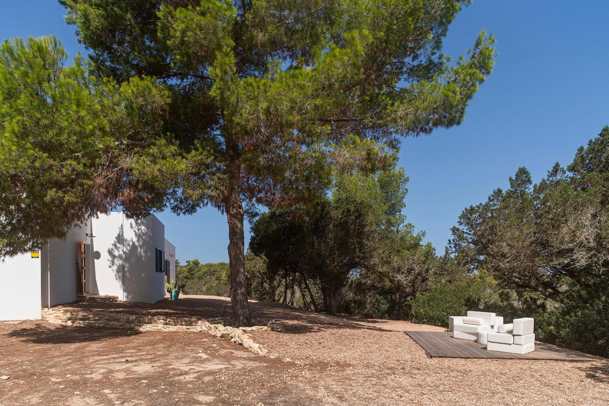 Es Lliri Blanc Villa Cala Saona Esterno foto